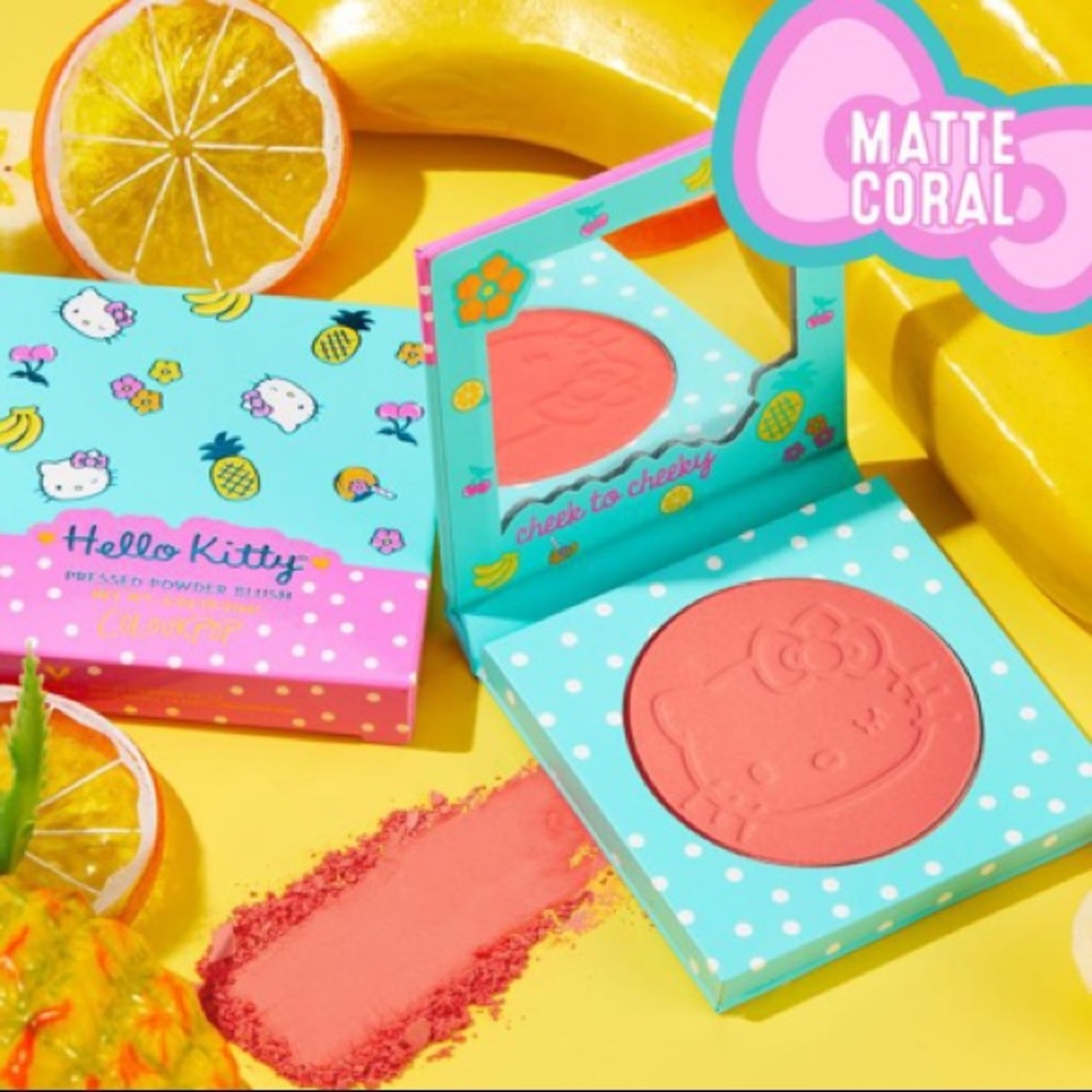 colourpop x hello kitty “aloha honey” blush